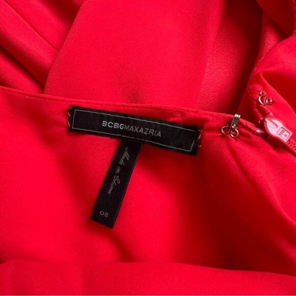 BCBGMAXAZRIA Ellie Cowl Back Shift Dress - 8 - Picture 5 of 5